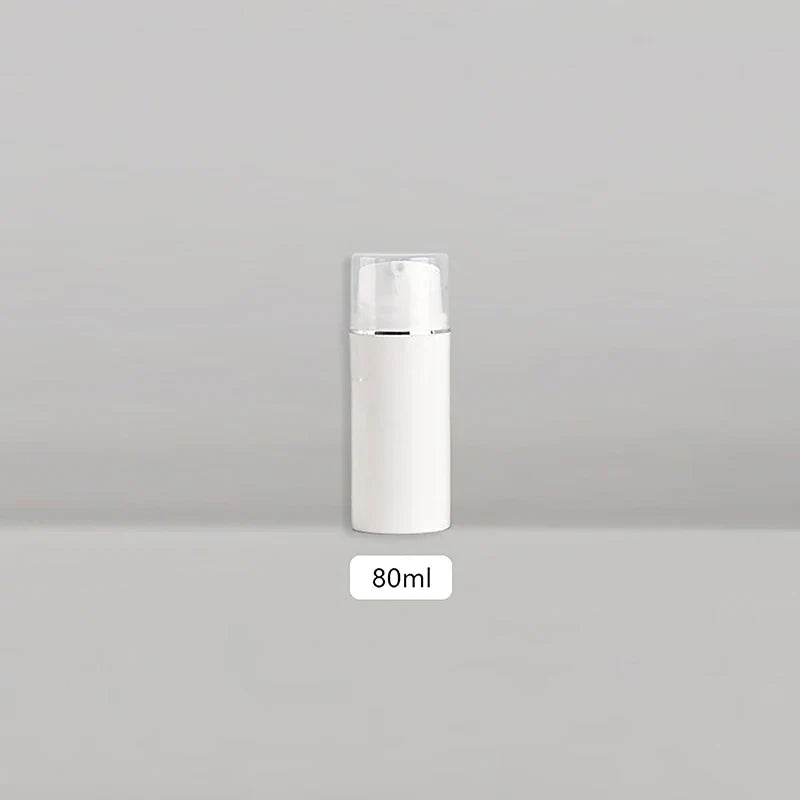 Empty Refillable Vacuum Pump Bottle | Travel Size Lotion Dispenser for Creams and Serums