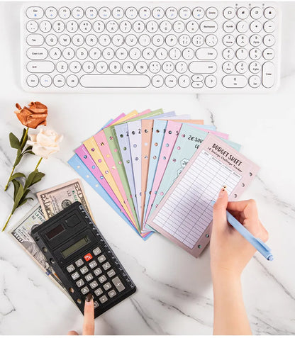 A6 100 Envelopes Eave Money, 52 Weeks Save Challenge, 30 Days Save, Euros USD Cash Envelopes Budget Planner Easy To Save
