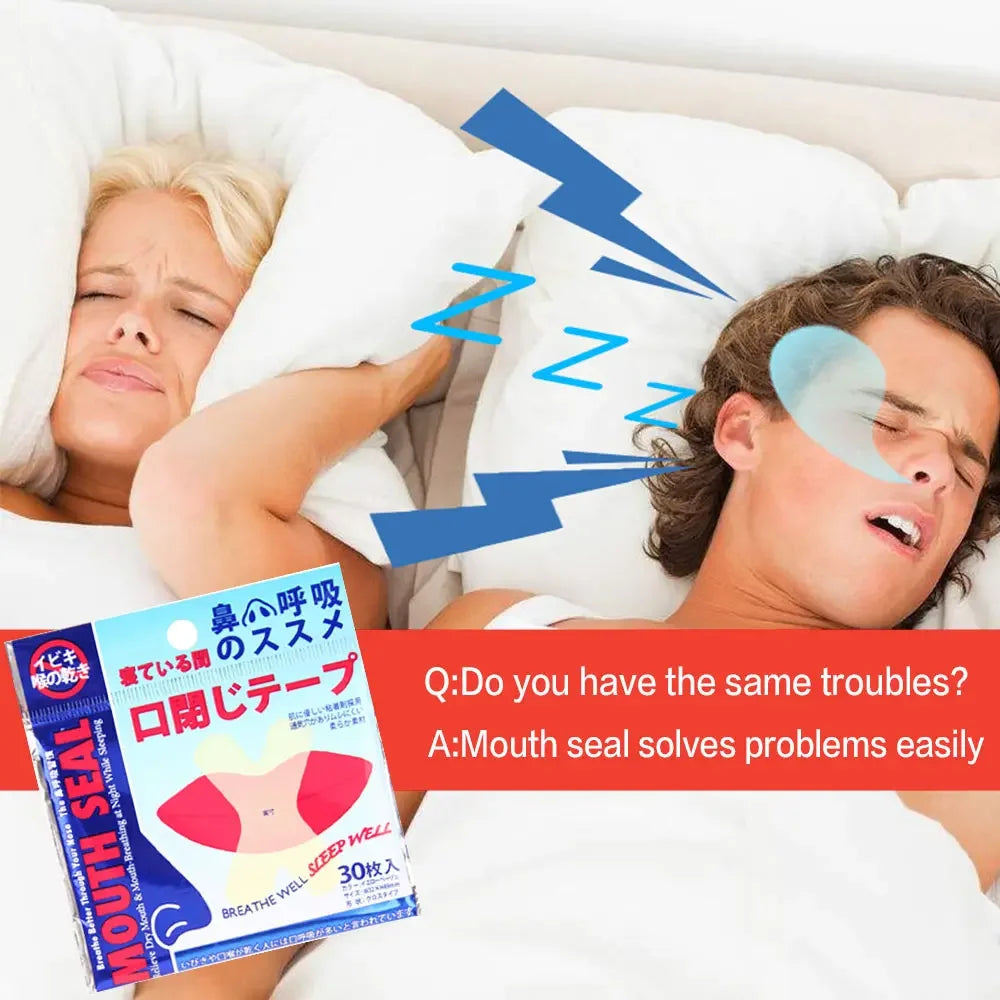 Anti Snoring Mouth Tape for Better Sleep | 30 or 150 Pcs