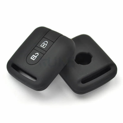 Silicone Key Fob Cover for Nissan Qashqai Micra Navara | Protective Shell Holder