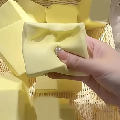 Jouet à presser en forme de brique de lait moelleuse et douce | Jouet anti-stress à rebond lent