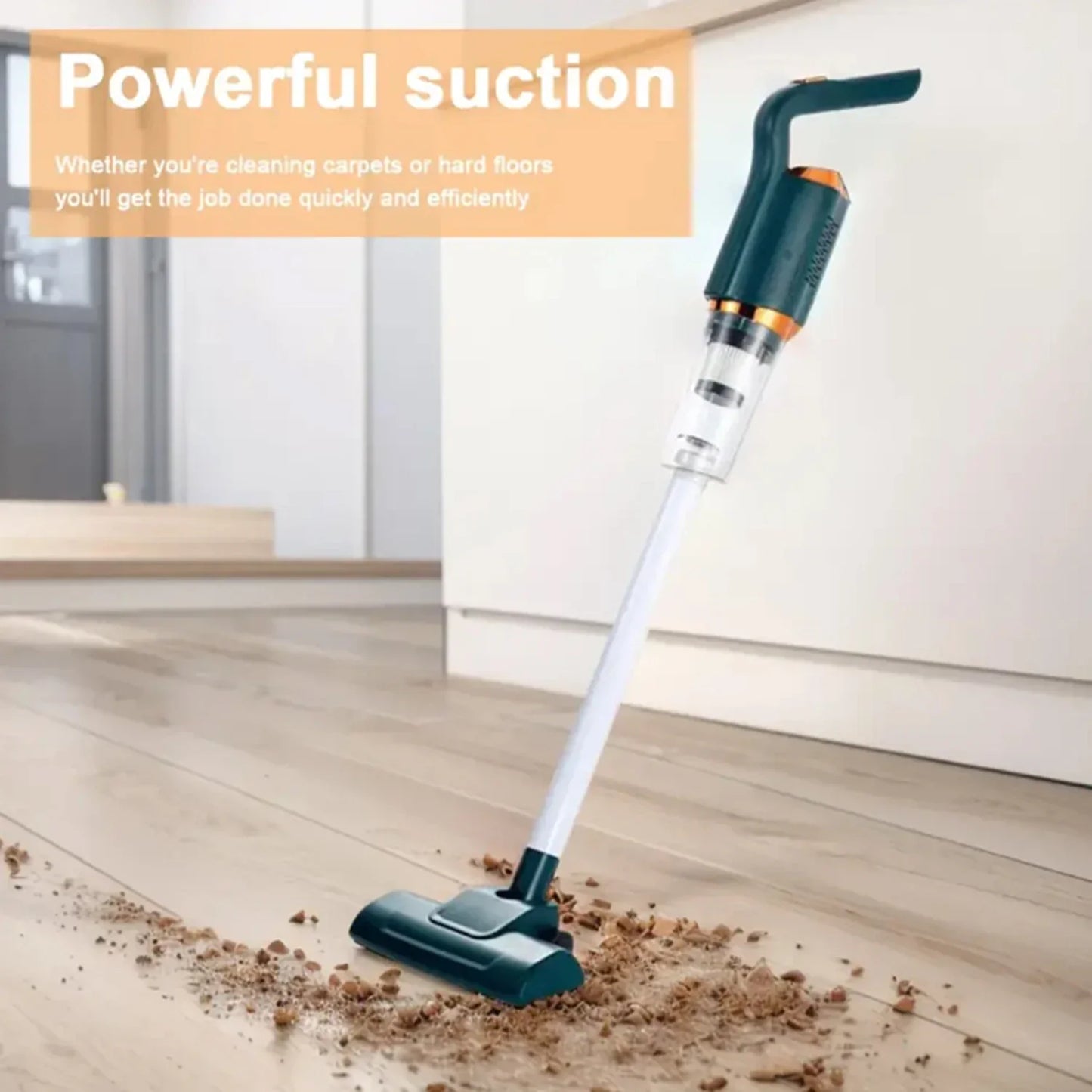 8500Pa Cordless Car Vacuum Cleaner Wireless Handheld Wet Dry 2000mAh