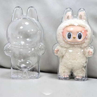 Transparent Protective Case for SkullPanda Guangweaving Garden V2 SP Doll Portable Organizer Box Storage Case