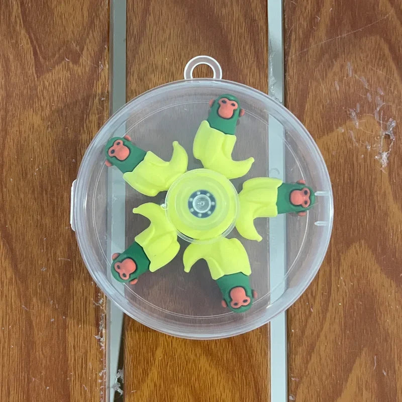 Italian Brainrot Tung Tung Tung Sahur Relief Fidget Sensory Gyro Toy | Stress Relief Fidget Toy for Kids and Adults