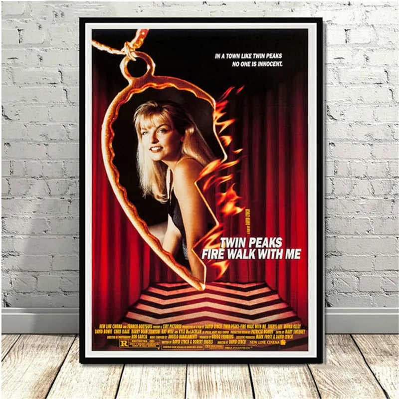 Série télévisée Twin Peaks Affiches d'anime de films classiques et impressions sur toile Peintures d'art murales pour la décoration intérieure du salon