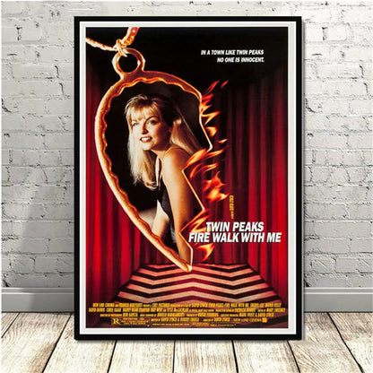 Série télévisée Twin Peaks Affiches d'anime de films classiques et impressions sur toile Peintures d'art murales pour la décoration intérieure du salon