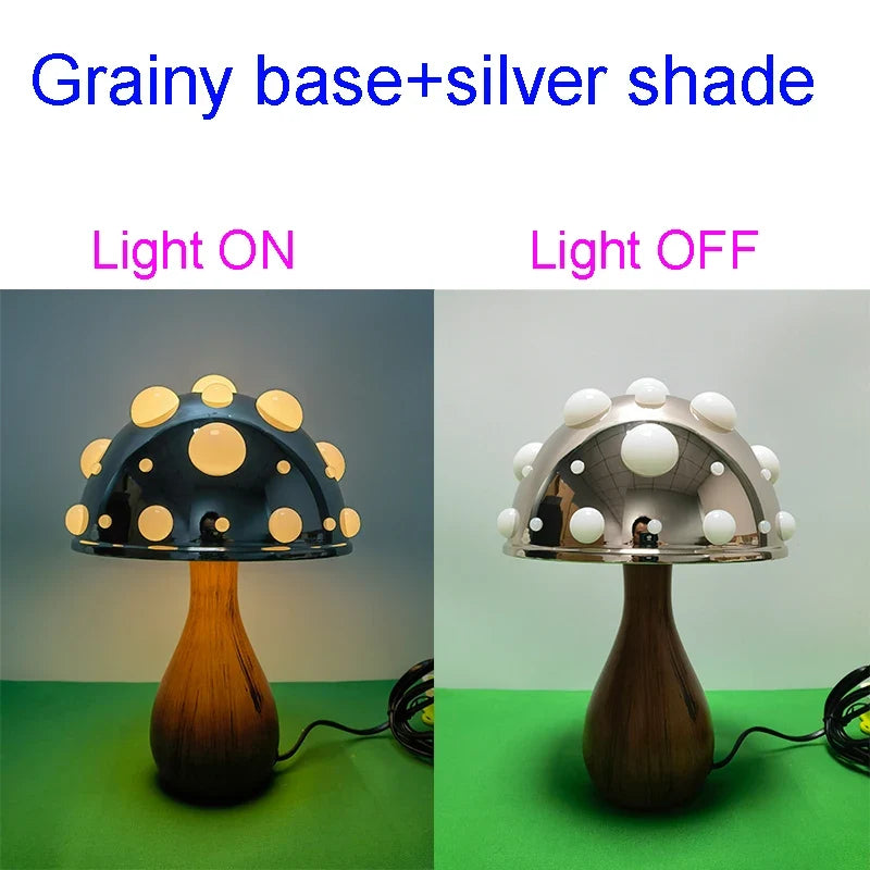 Amanita | Mushroom LED Lamp with Warm Light | USB Desk Night Light for Cozy Bedroom Decor