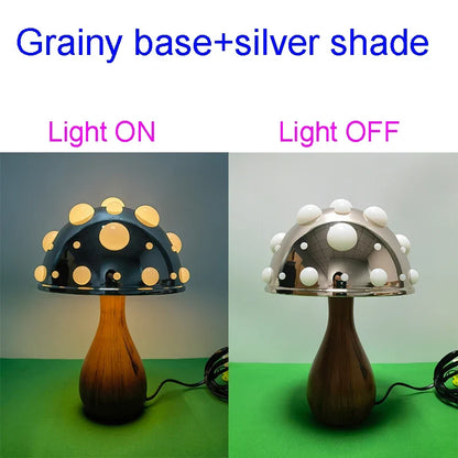 Amanita | Mushroom LED Lamp with Warm Light | USB Desk Night Light for Cozy Bedroom Decor