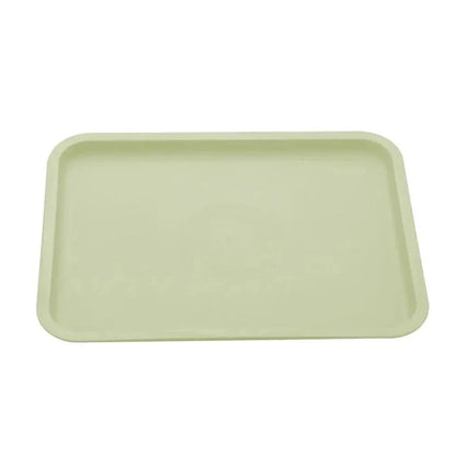 Rectangular Plastic Pallet Tray | Nordic Multi-Color Serving Tray for Food, Bread, Fruit, and Dessert