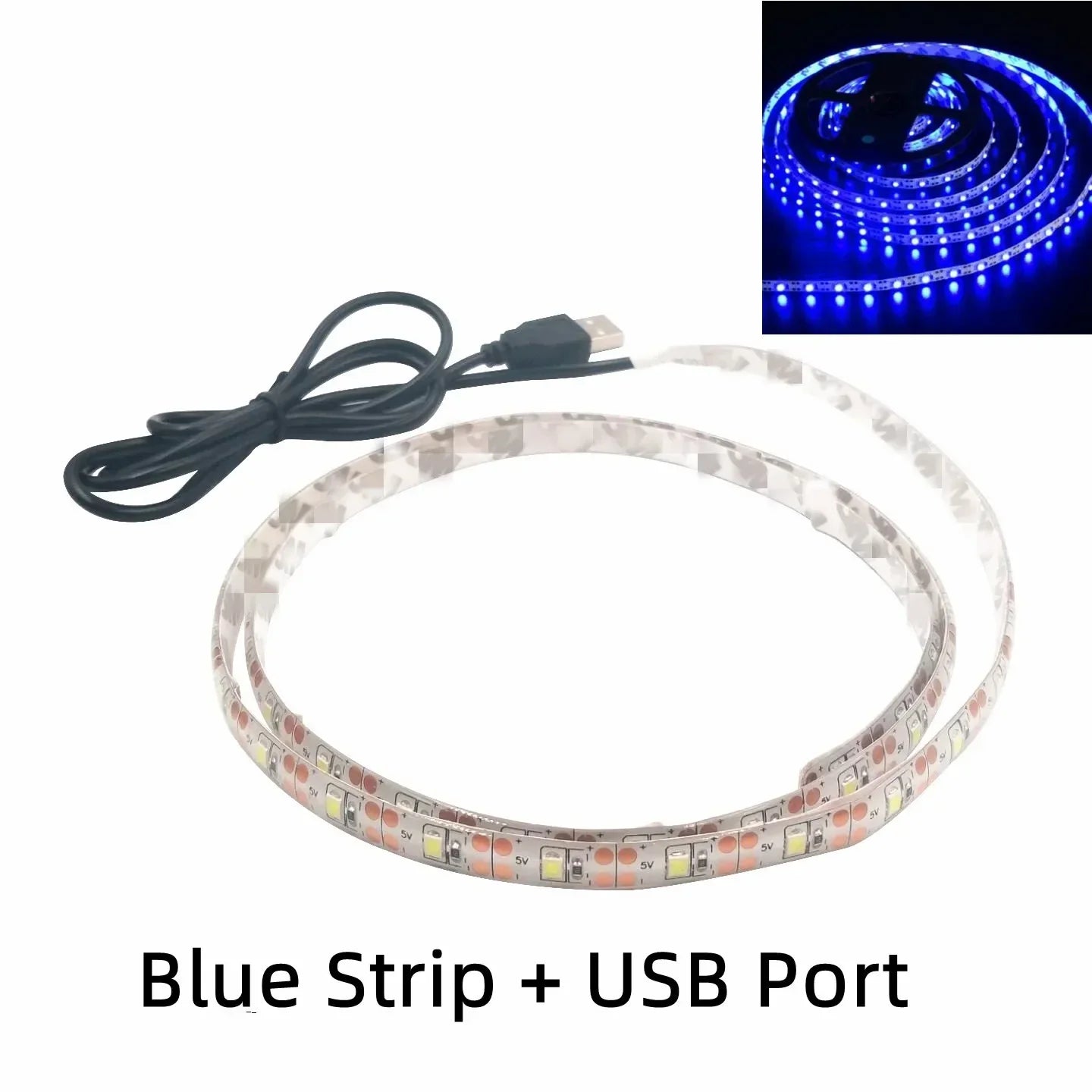 5V USB LED Strip Lights | Flexible Home TV Background Lighting
