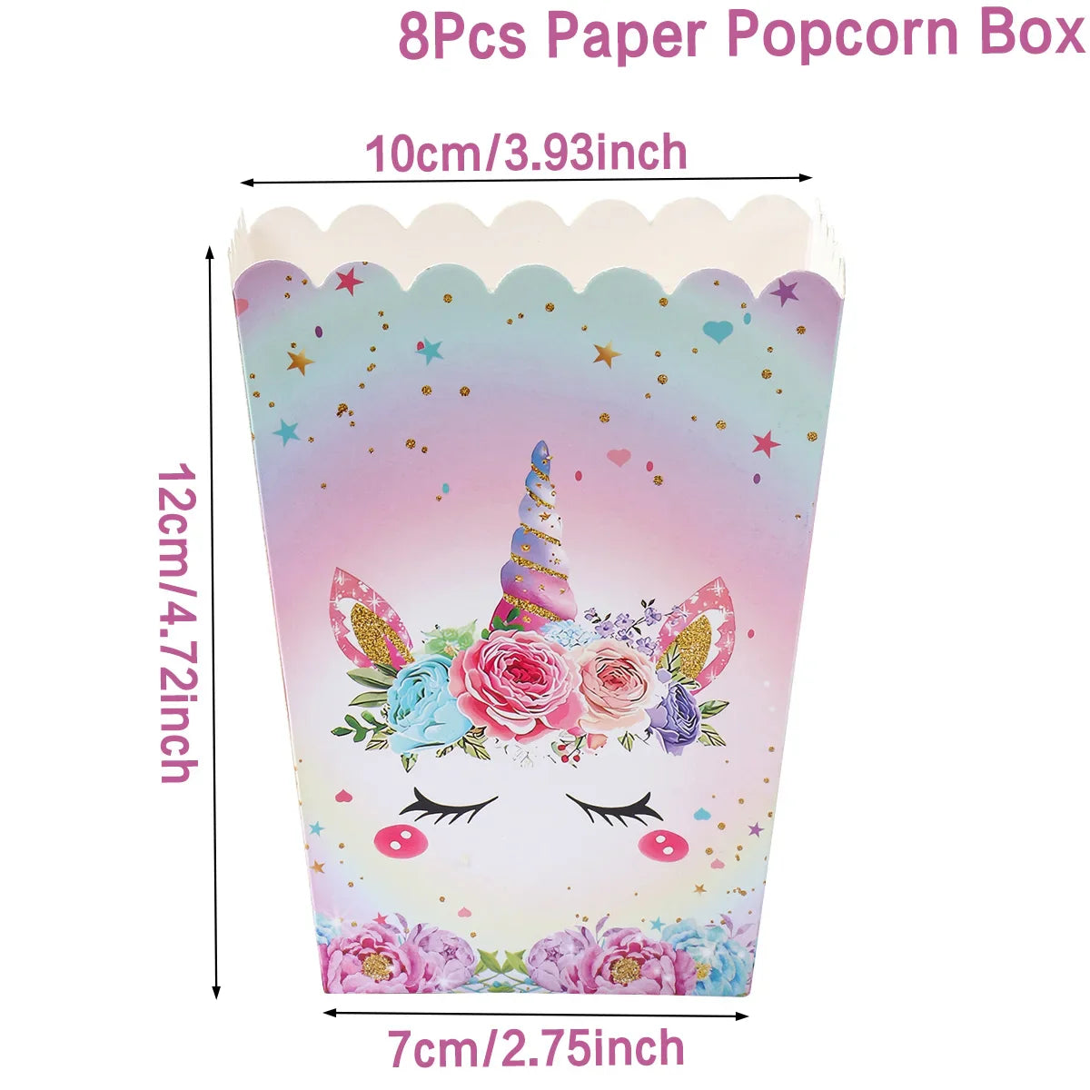 Unicorn Gift Boxes Birthday Party Decoration Kids Unicorn Party Favor Boxes Baby Shower Birthday Party Decorations Supplies