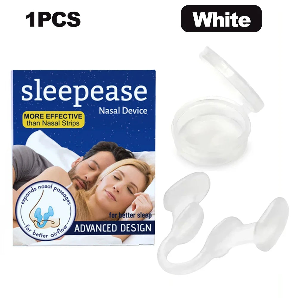 Silicone Nose Clip | Anti Snoring Nasal Dilator for Better Sleep