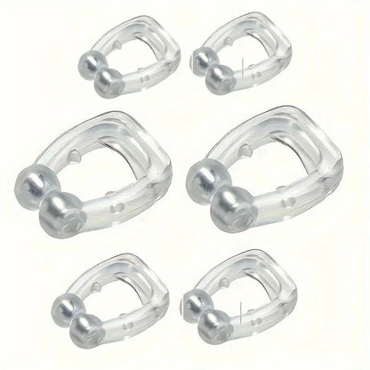 Magnetic Anti-Snoring Nose Clip | Non-Electric Sleep Aid for Quiet Breathing