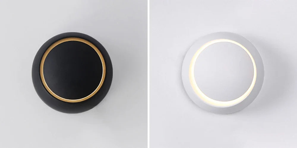 Rotatable LED Wall Light – Modern Aluminum Indoor Lamp for Bedroom & Living Room