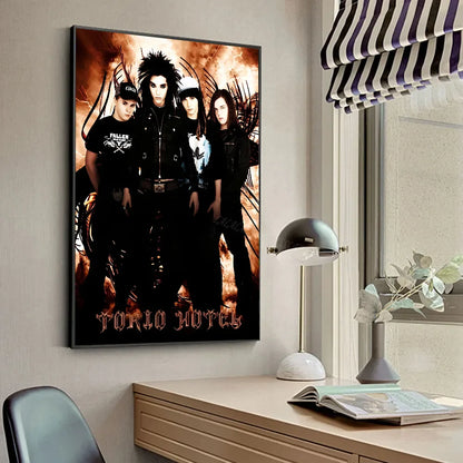 T-Tokio Hotel Poster Affiches HD Décoration Maison Chambre Bar Café Art Peinture Murale Photo