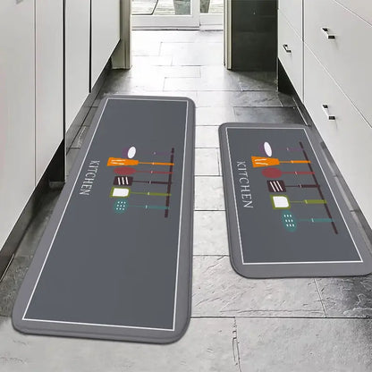 American Country Kitchen Floor Mat