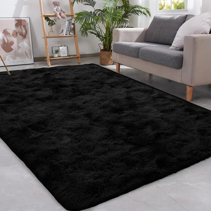 Alfombra de sala de estar VIKAMA, cojín suave y mullido para dormitorio de niños, alfombrilla de felpa antideslizante, decoración del hogar