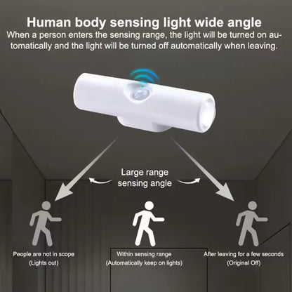 Rechargeable Motion Sensor RGB Night Light | Cat Eye Wall Lamp with 7-Color Changing & Magnetic Mount