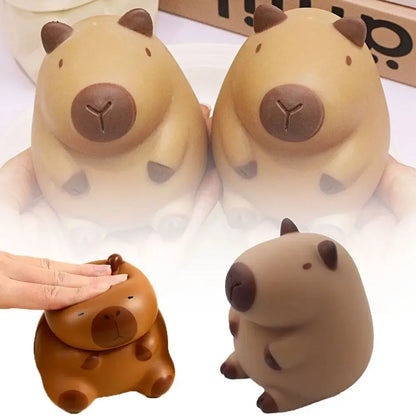 Kawaii Capybara Squeeze Toy – Slow Rebound Stress Relief