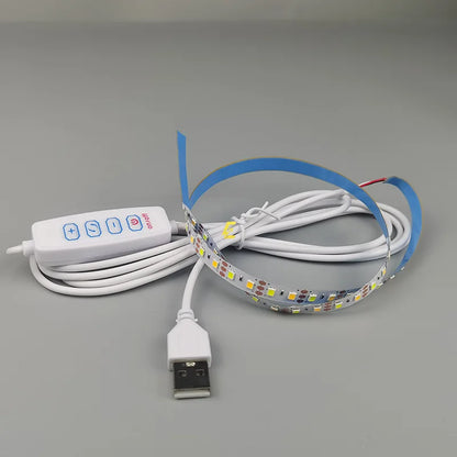 5V USB LED Strip Light | Two-Color Temperature with Electrodeless Dimming