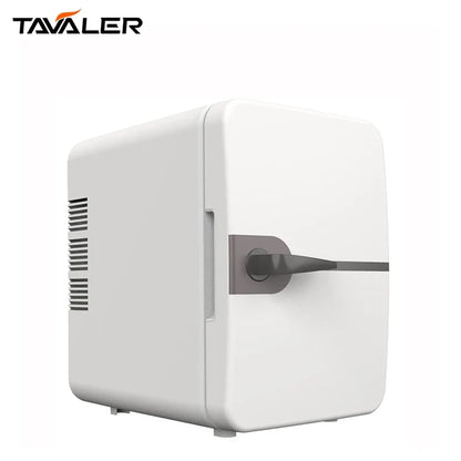 TAVALER 6L Mini Fridge Car Refrigerator USB Cooling Heating for Skincare Drinks