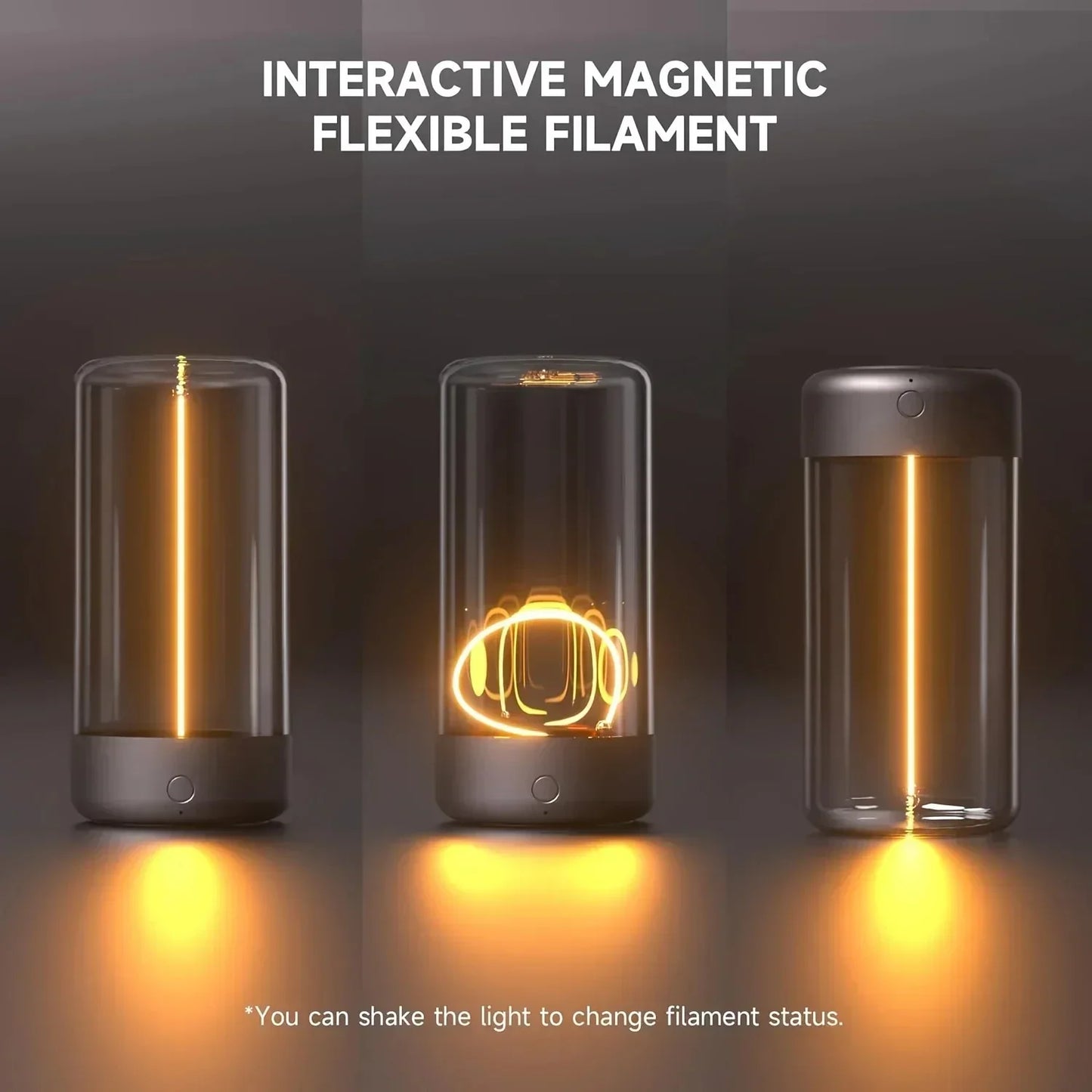Portable Quantum Wire Ambient Light – Type-C Eye Protection LED Lamp for Bedroom