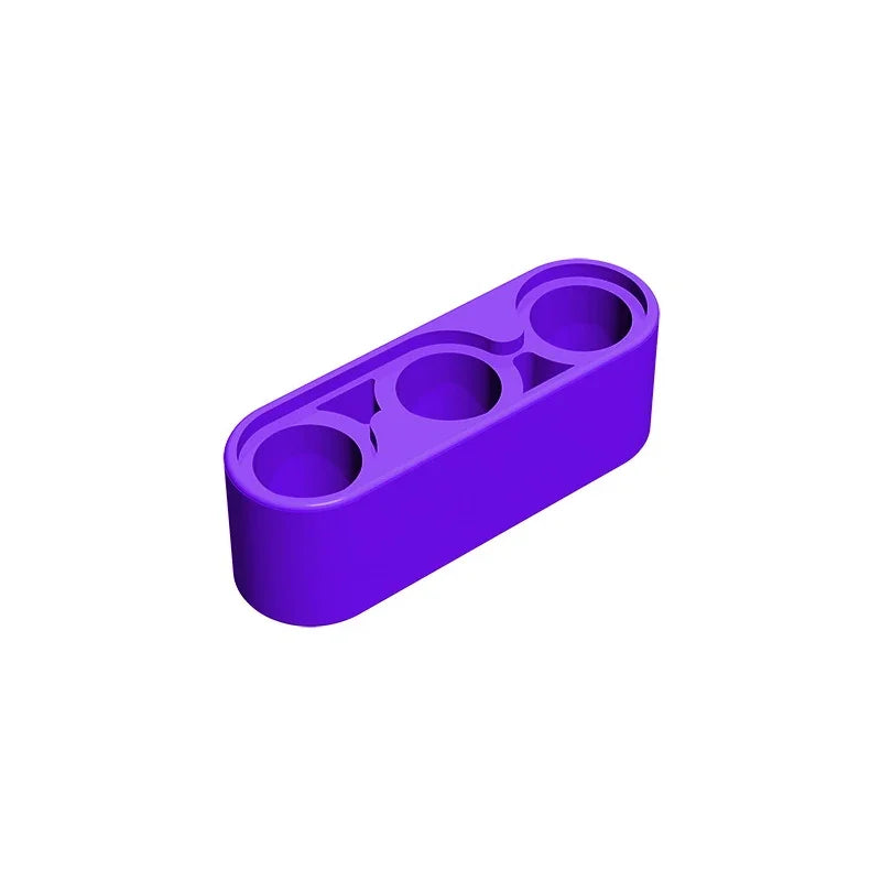 Gobricks GDS-663 Technical Liftarm Thick 1 x 3 | Compatible Building Block for DIY Creations