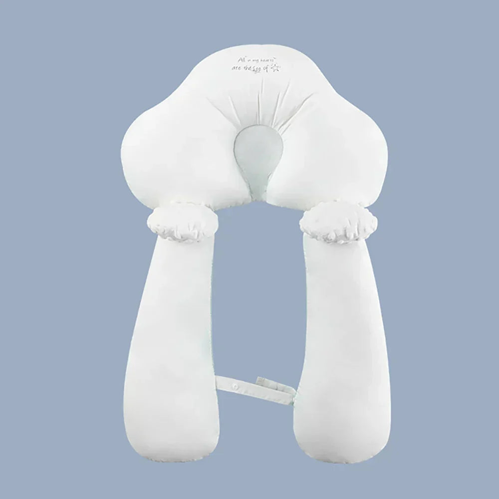 Baby Anti Flat Head Pillow Organic Cotton Infant Sleeping Support Cushion