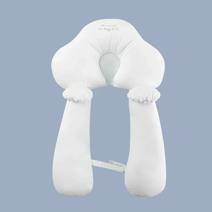 Baby Anti Flat Head Pillow Organic Cotton Infant Sleeping Support Cushion