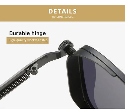 2025 Polarized Sunglasses | Men’s High-End Alloy Frame Fashion Eyewear with UV Protection