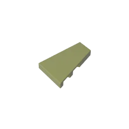 Gobricks GDS-M540 Tile Special 2 x 3 Pentagonal (right) | Compatible Building Block Piece