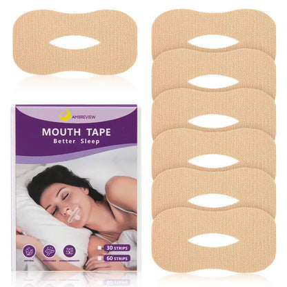Anti-Snoring Mouth Strips for Children and Adults | Night Breathing Aid