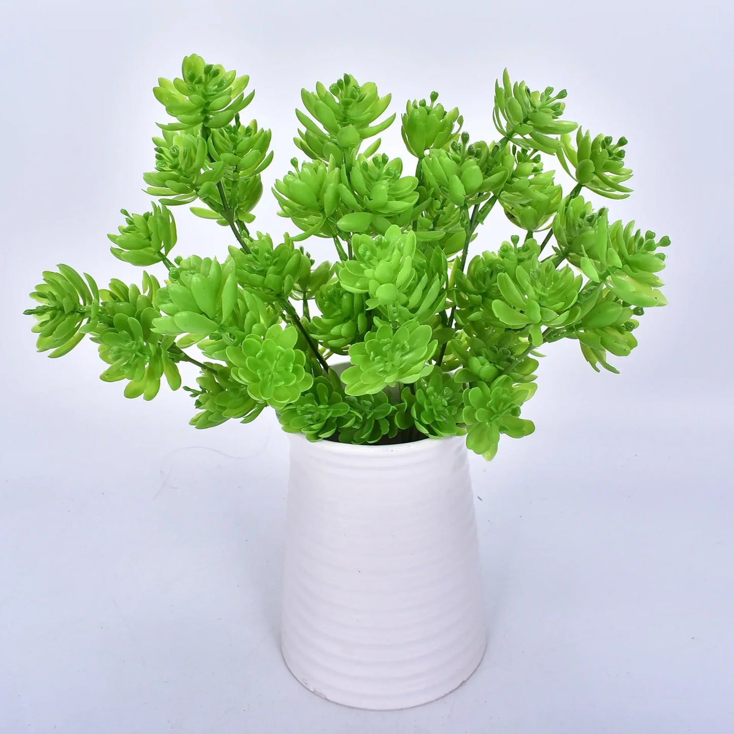 Planta artificial pequeña, helecho de Boston, hierba verde, decoración del hogar, hojas falsas, follaje, decoración de jardín, fiesta, bodas
