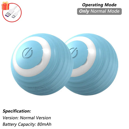 Interactive Smart Cat Toy Ball | Automatic Rolling Ball with Obstacle Avoidance