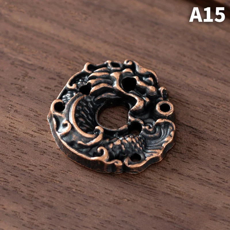 Dragon Turtle Incense Holder | Brass Alloy Incense Burner with Snail Sculpture