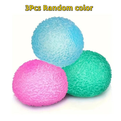 1Pc Multicolor Texture Ice Ball Squishy