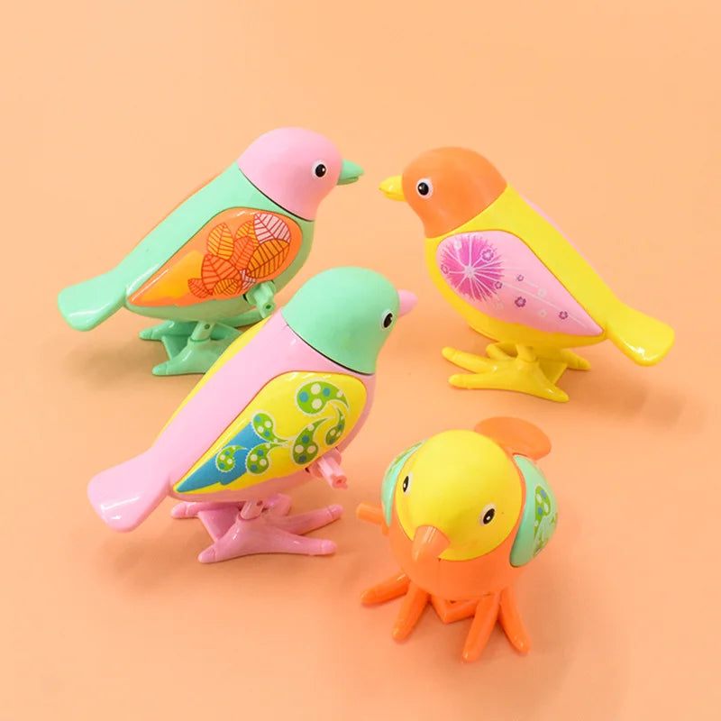 Wind Up Jumping Magpie Toy | Clockwork Bird Puzzle Gift