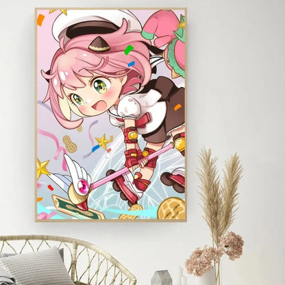 Lienzo clásico retro, anime "Spy X Family", póster impreso en HD, pintura decorativa para el hogar, sala de estar, dormitorio