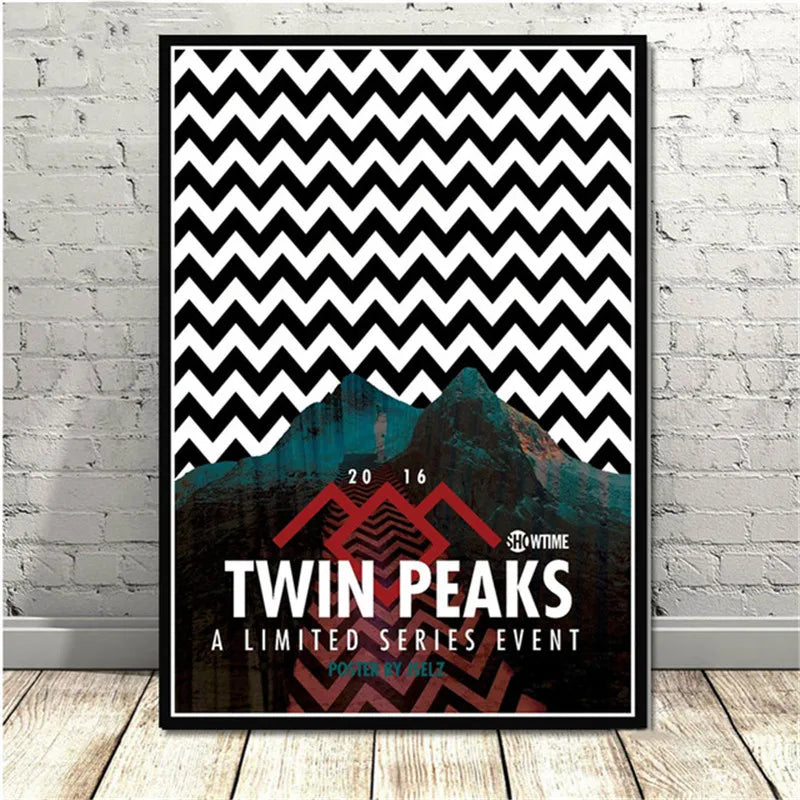 Série télévisée Twin Peaks Affiches d'anime de films classiques et impressions sur toile Peintures d'art murales pour la décoration intérieure du salon