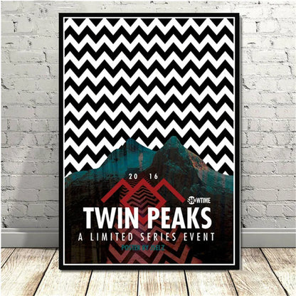 Série télévisée Twin Peaks Affiches d'anime de films classiques et impressions sur toile Peintures d'art murales pour la décoration intérieure du salon
