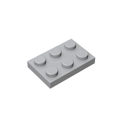 Gobricks GDS-510 Plate 2 x 3 | Compatible Building Block for DIY Projects