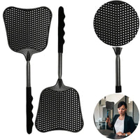 2Pcs Telescopic Fly Swatters with Anti-Slip Handle | Retractable Bug Killer Tools
