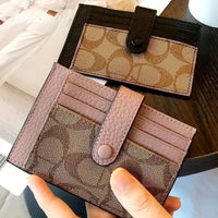 Compact Travel Wallet for Women | RFID Card Holder with Coin Purse