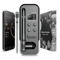 Smart Bluetooth BBQ Meat Thermometer Wireless Probe Grill Oven Alarm