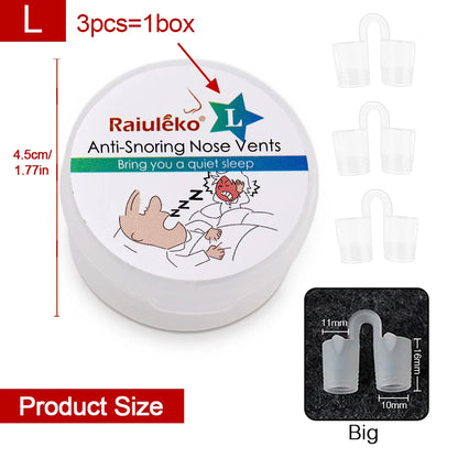 Anti Snoring Nasal Dilator | Nose Clip for Silent Sleep Aid