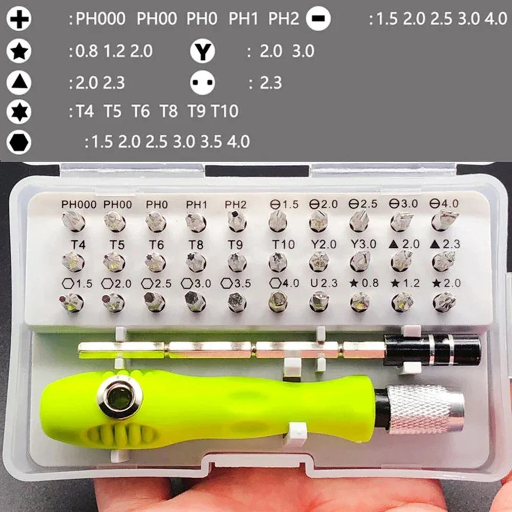 32-in-1 Precision Screwdriver Kit