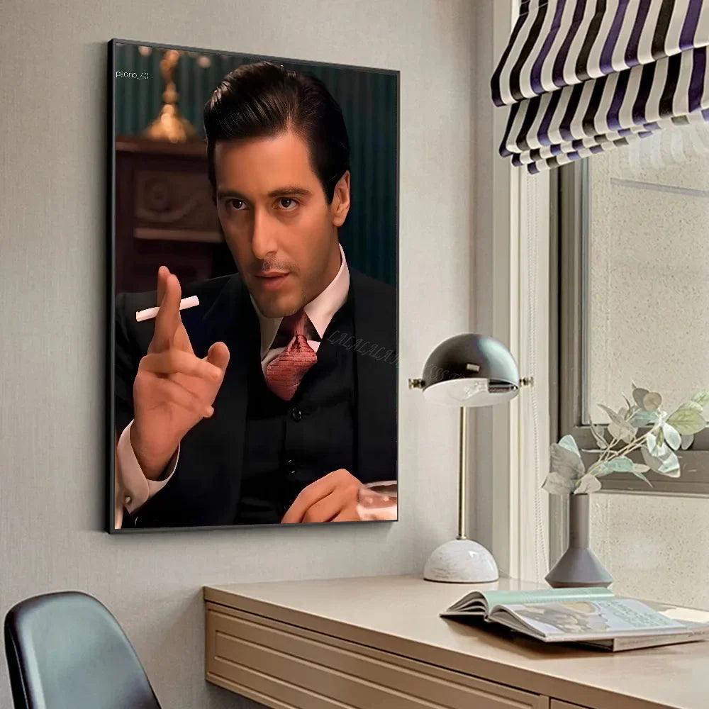 Al Pacino Affiches HD Affiches Maison Chambre Bar Café Décor Art Peinture Murale Photo