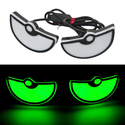 2PCS Car Motorcycle LED Devil Eyes Light | 12V Demon Eyes Decoration Lamp