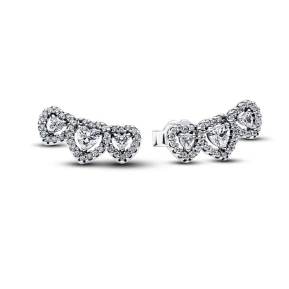 2026 New 925 Silver Elephant Cherry Blossom Butterfly Heart Earrings | Fine Jewelry for Women