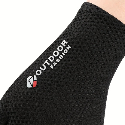 Summer Cycling Gloves | Breathable Mesh Non-Slip Touchscreen MTB Gloves